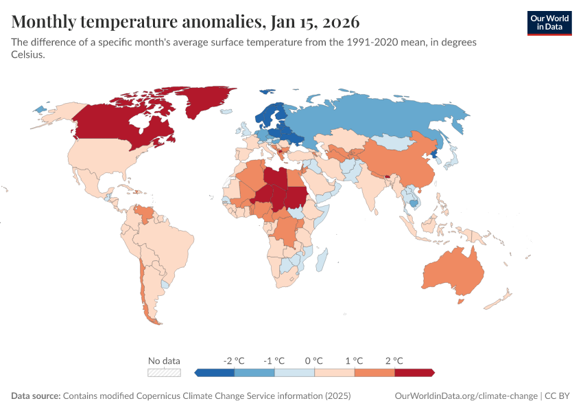 A thumbnail of the "Monthly temperature anomalies" chart