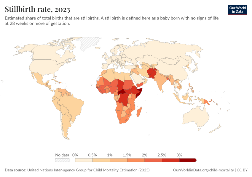 A thumbnail of the "Stillbirth rate" chart